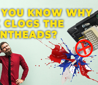 Do you know why ink clogs the printheads?
