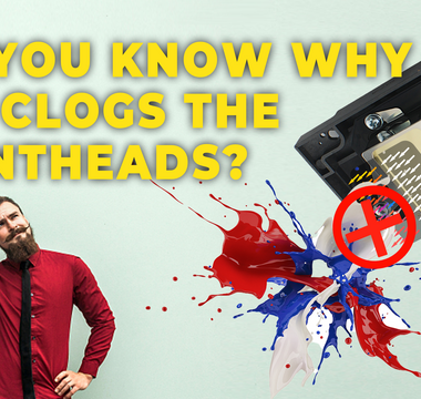 Do you know why ink clogs the printheads?