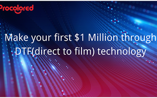 Make your first $1 Million through DTF(direct to film) technology