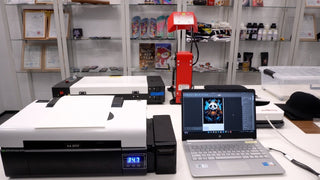 T-shirt DTF printing Whole Process Showcase | A4 DTF Printer
