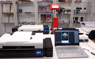 T-shirt DTF printing Whole Process Showcase | A4 DTF Printer
