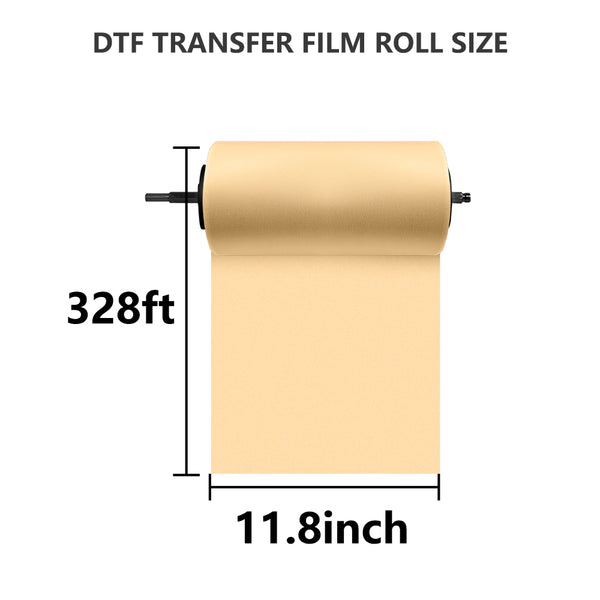 Procolored DTF Gilt Veil Transfer Roll Film 11.8 Inch x 328 FT——fit for A3 DTF Printer