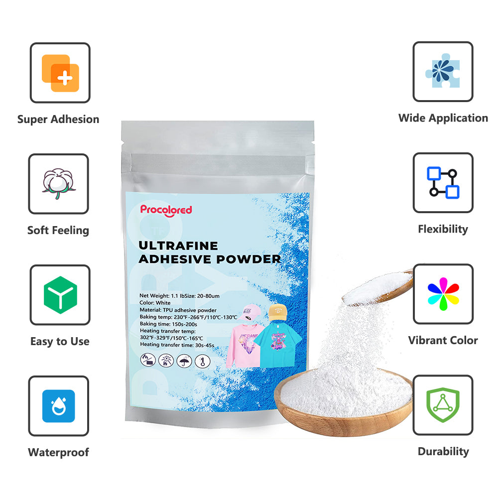 Procolored  Direct to Transfer Film Breathable kit (Ink + Powder)