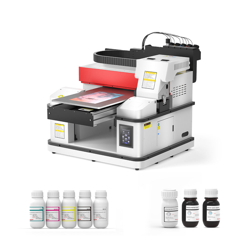 Tshirt Printer Dual Heads Array High Speed A3+ DTG Printer 3360 (13")