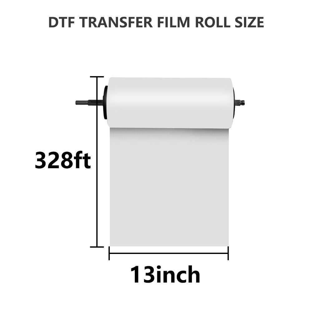 Procolored DTF PreTreat Transfer-Rollfilm 13 Zoll x 328 FT – passend für A3+ DTF-Drucker