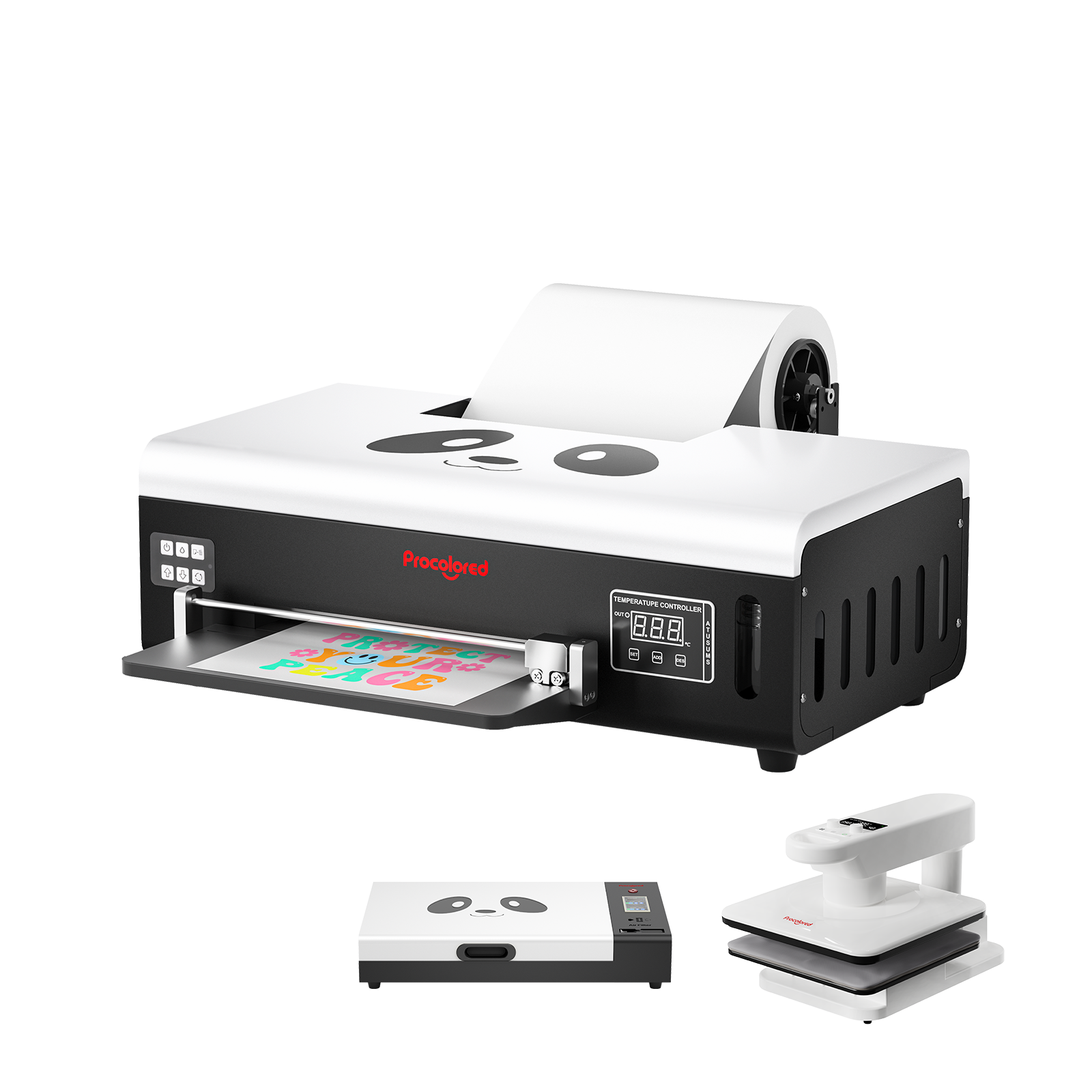 F8 Panda DTF Printer 8.2" A4 L800 & Complete Bundle