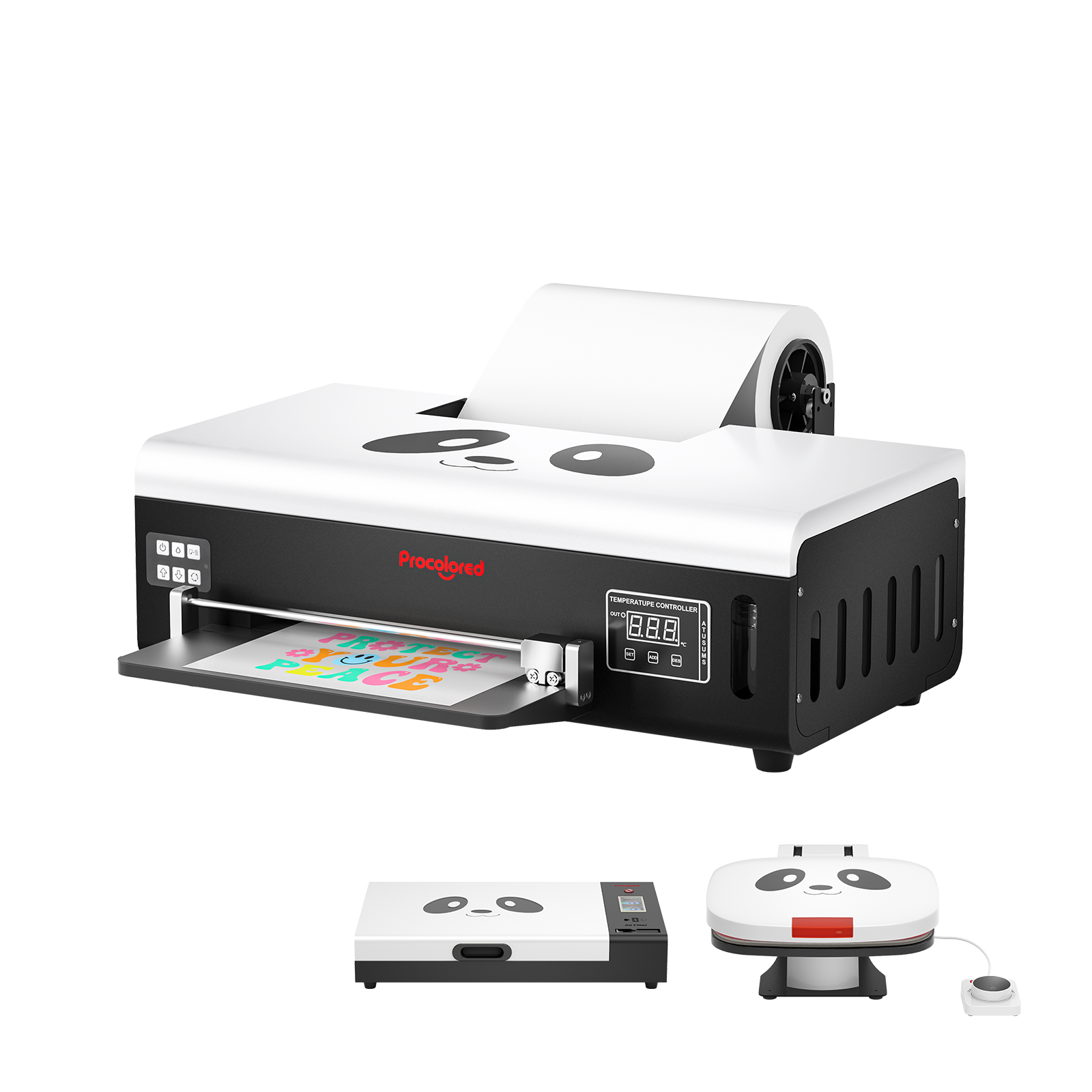 Procolored F8 Panda DTF Printer 8.2" A4 L800 & Complete Bundle