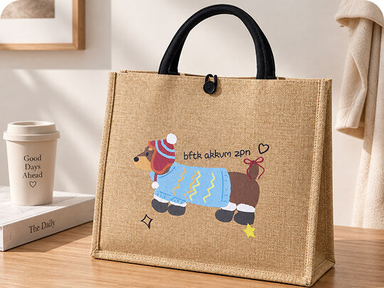 Jute Tote Bag