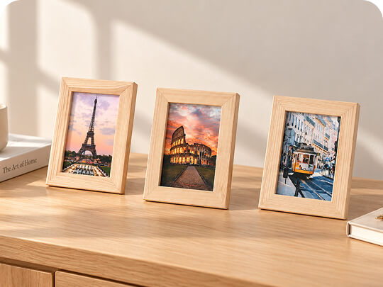 Framed Fabric Art