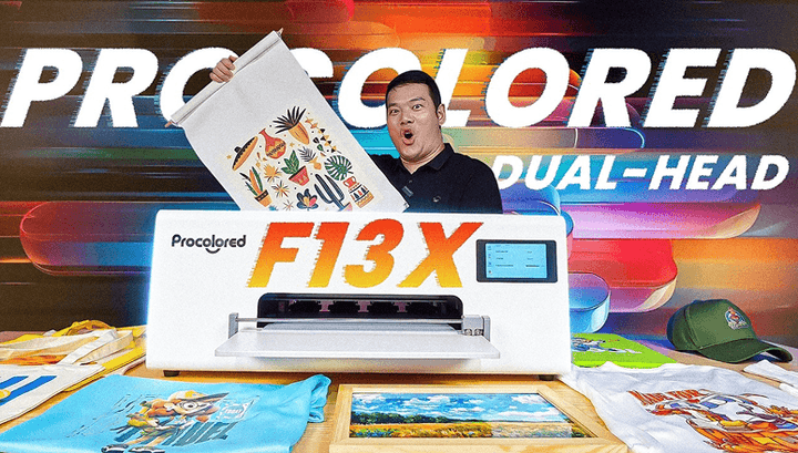 Dual Heads, Double Happiness?Procolored F13X DTF Printer Review!