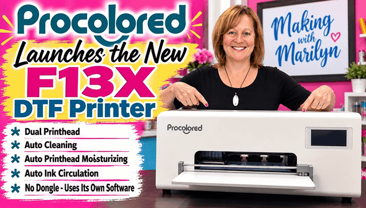 The New Procolored F13X Direct to Film (DTF) Printer