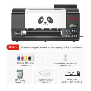 Procolored F13 Pro Panda DTF Printer 13" A3 Dual XP600 & Oven