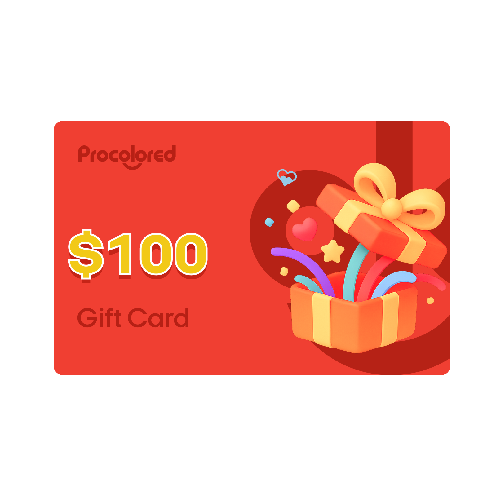 Procolored Gift Card
