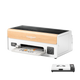 Procolored P13 DTF Printer with a wood grain finish on top, alongside a small oven.