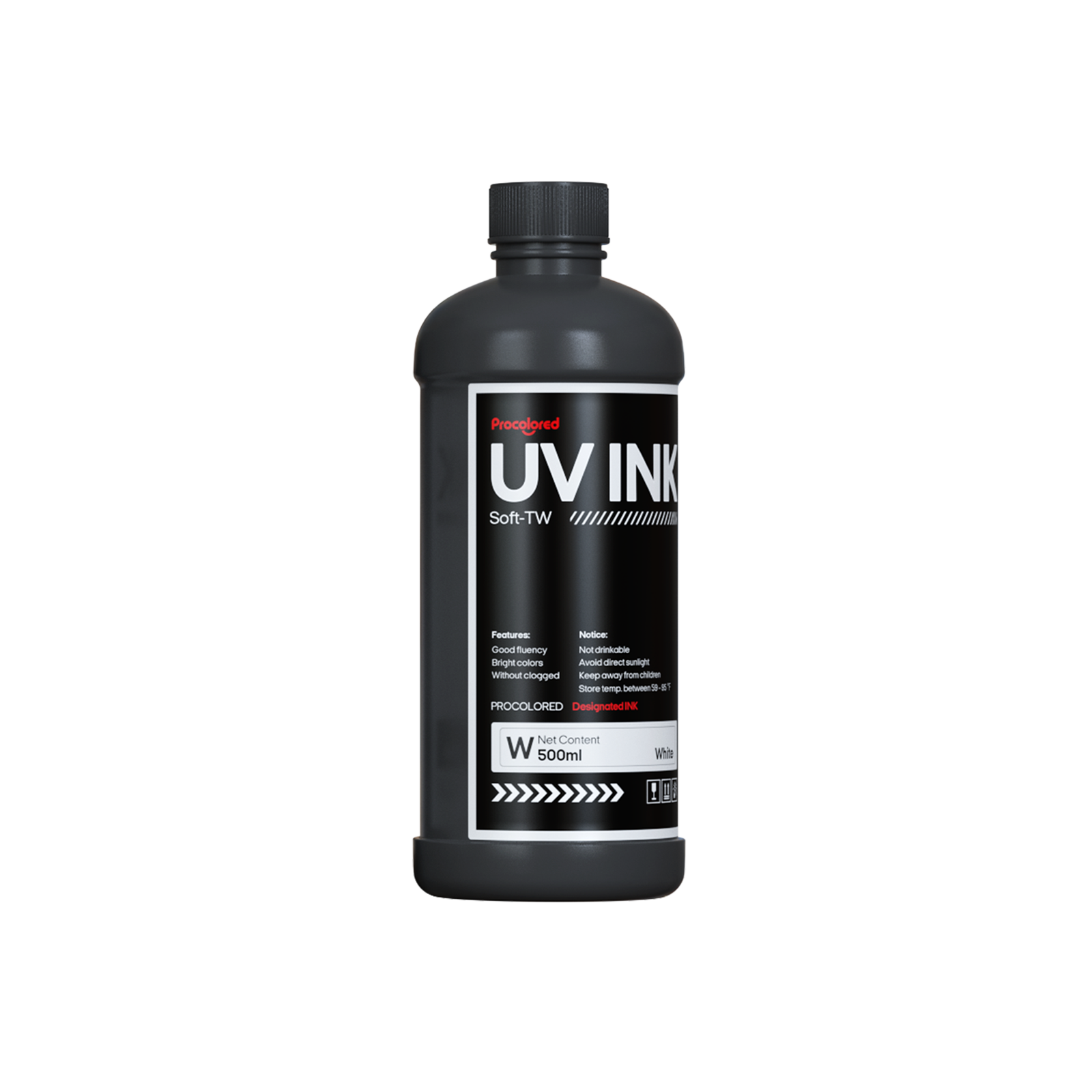 Procolored White Ink for UV DTF Printing 500ml