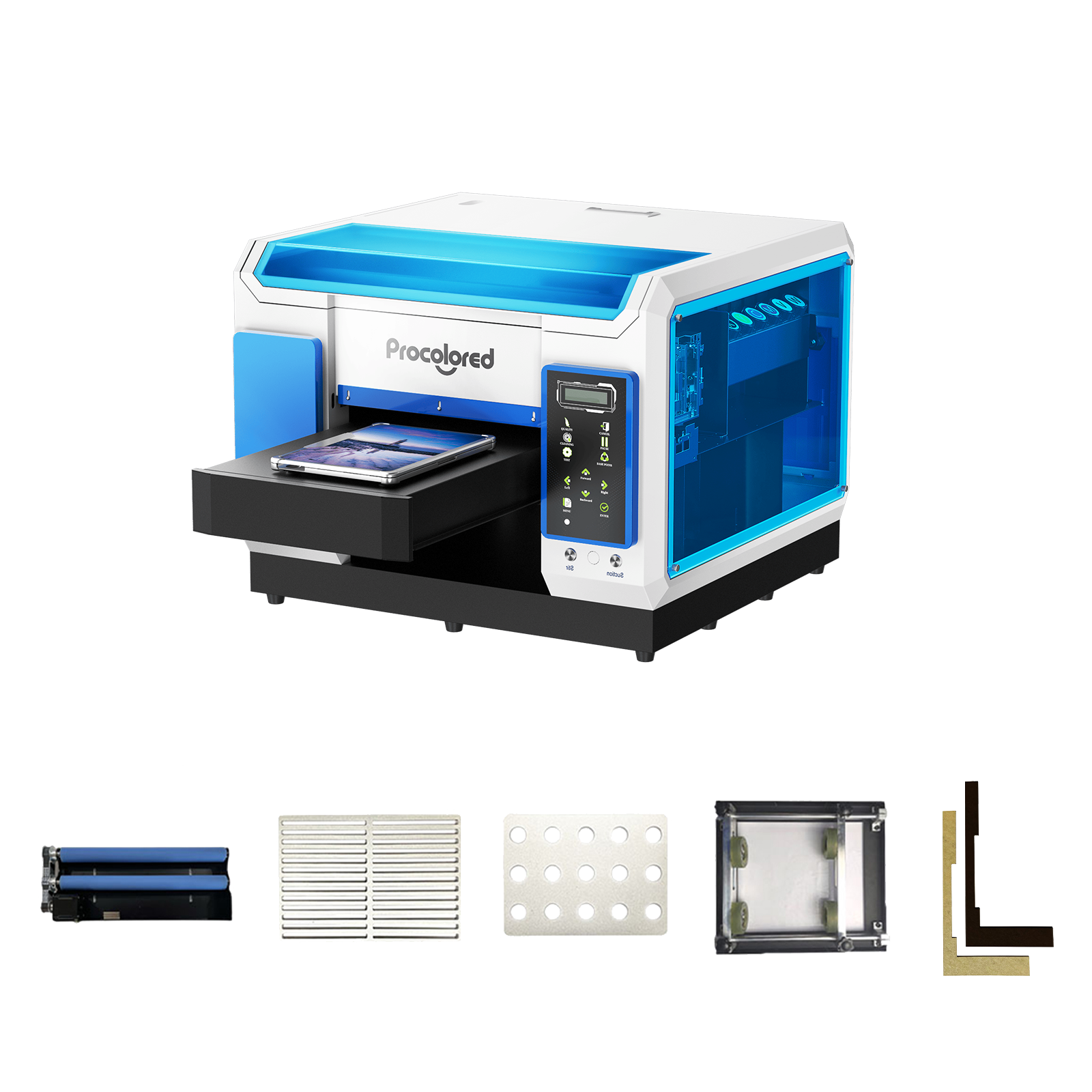 Procolored V11 Pro UV Printer 11.4" A3 Dual TX800 & Jigs