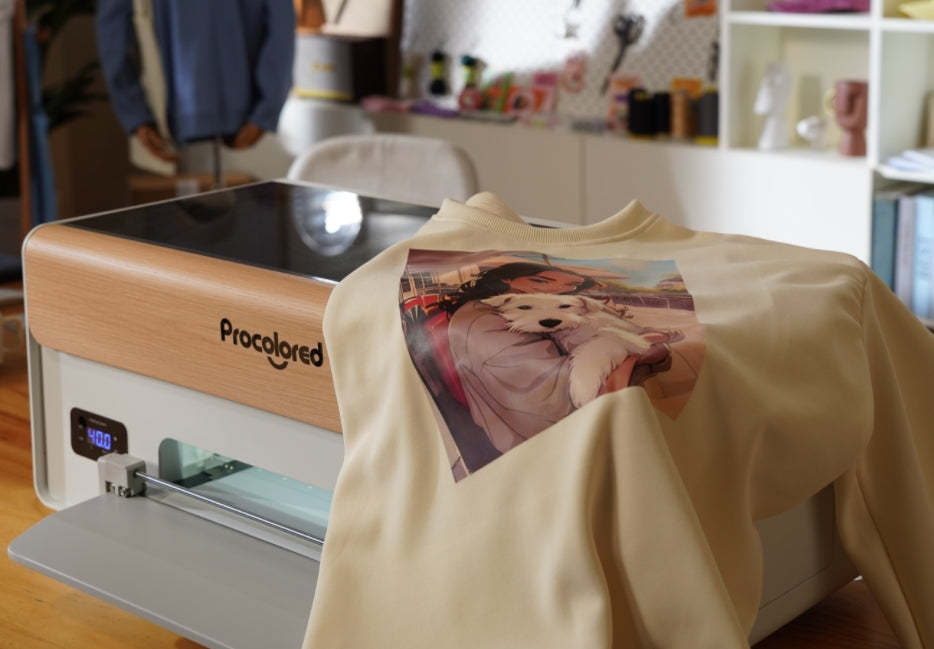 Producing high-quality apparel prints with ease and reliability with Procolored DTF Printer