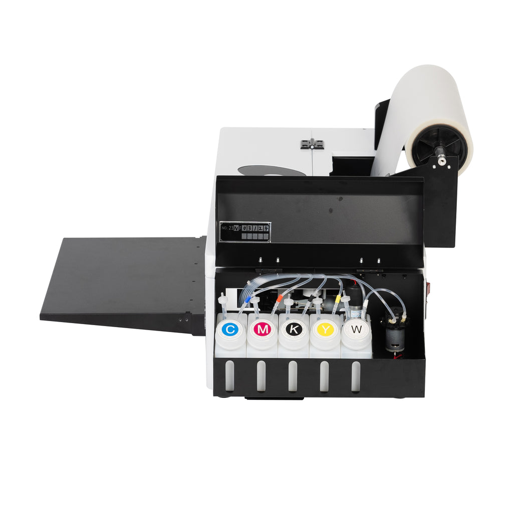  Procoloredfun L1800 Impresora DTF, impresora de transferencia  DTF de una sola hoja para impresión de camisetas, máquina de impresión de  sublimación de transferencia Hreat para ropa oscura y ligera (con horno) 